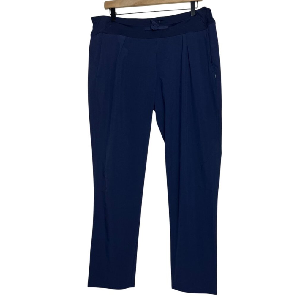 Puma Women's L Dry Cell Joggers Solid Blue Sporty Athletic Golf Pants Casual New